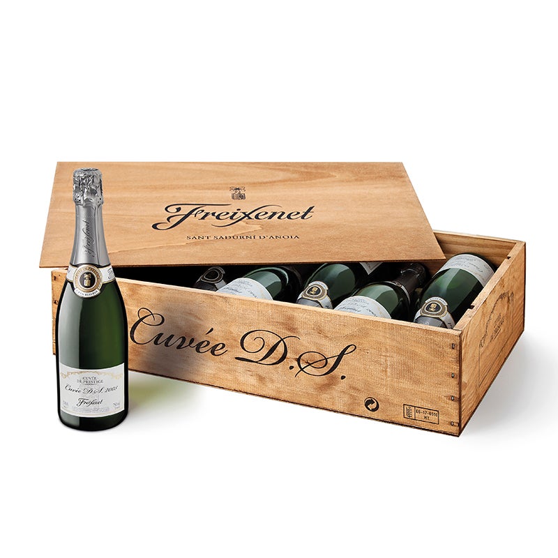 Estuche de madera Freixenet Cuvee DS